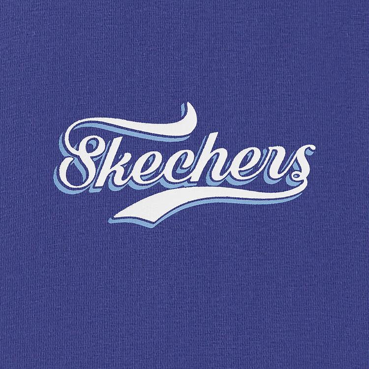 Skechers Sports Alliance Series Fashion Soft Simple Short Sleeve T-Shirt Unisex Tops L225U199-013D