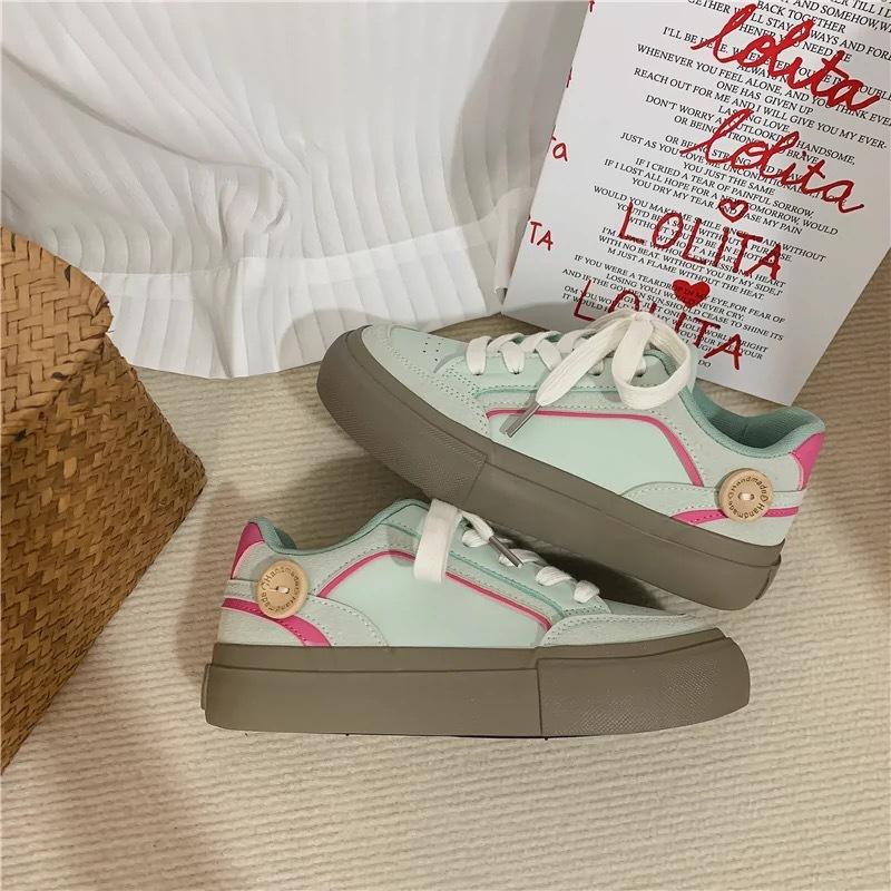 High Street American Retro Shoes for Women 2025 Spring and Autumn Explosion Ins Trendy Versatile Design Sense Niche Students