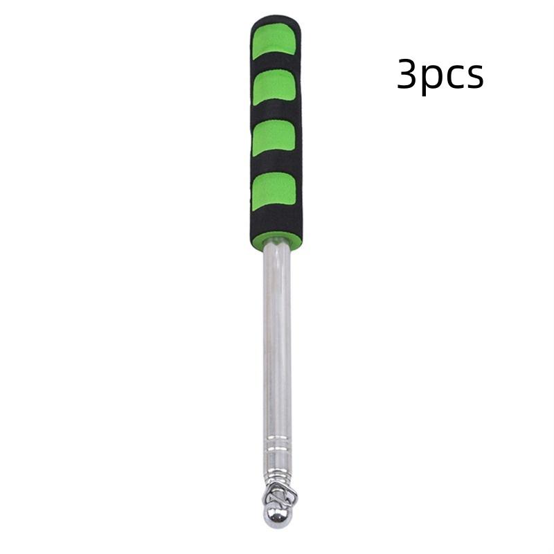 Telescopic Portable Flag Pole - 1.2M-1.6M Handheld Non-Slip Grip Teaching Pointer Stick For Events Parades