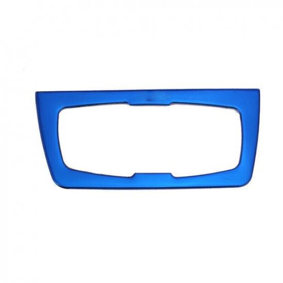 Cover Trim For BMW 3 4 Series Car Headlight Switch Control Blue Titanium 2013-19
