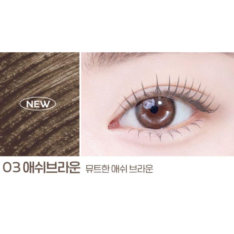 Play 101 by ETUDE Edge Curl Tint Mascara 3g – Curl Defining & Tinted Lash Mascara | 3 Shades