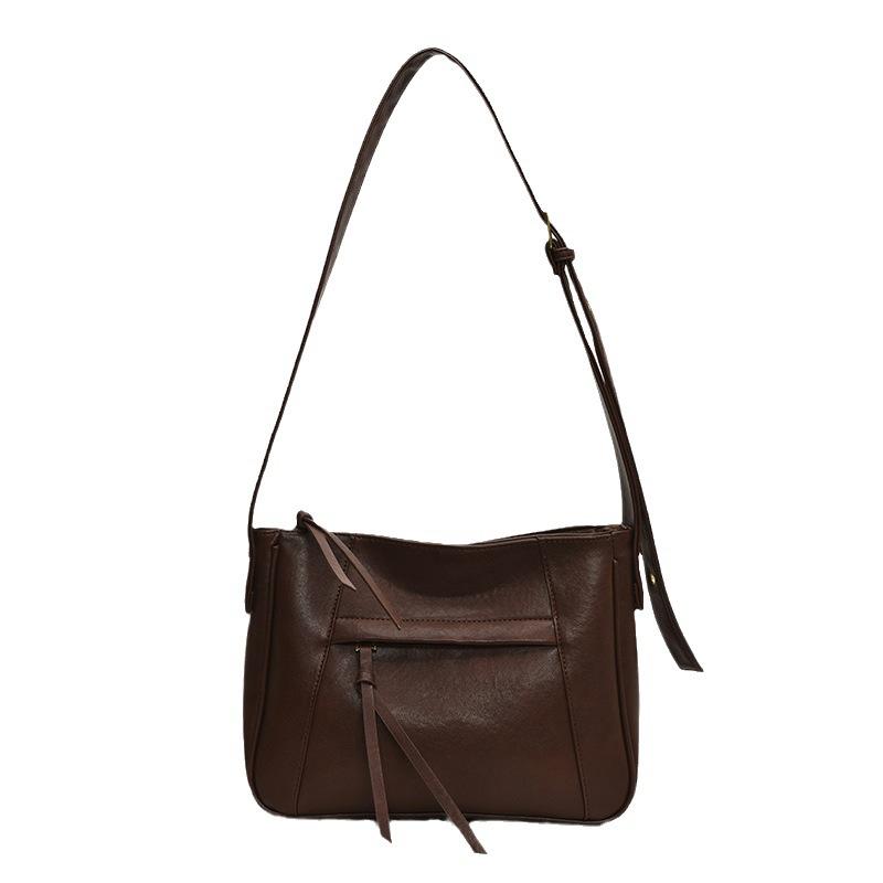 2025 autumn and winter new fashion trend large capacity women shoulder bag tote bag exquisite retro