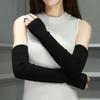 Gloves Hand Sleeve Warm Female Arm Warmers Wool Sleeve Cuff Elastic Gloves Knitted Arm Warmers