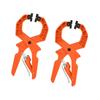 2pcs Woodworking Spring Clamps Strong Clamping A Shape Quick Release Adjustable Ratcheting Spring Clamp for Carpentry