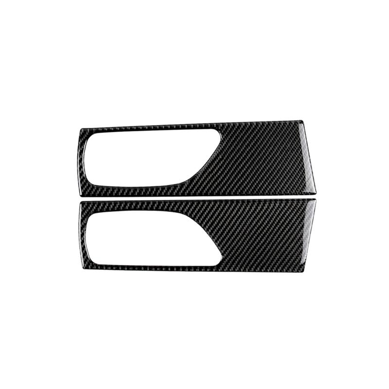 Carbon Fiber Car Accessories Rear Door Handle Panel Modified Interior Cover Sticker Trim For Lexus IS250 IS350 300H 2013-