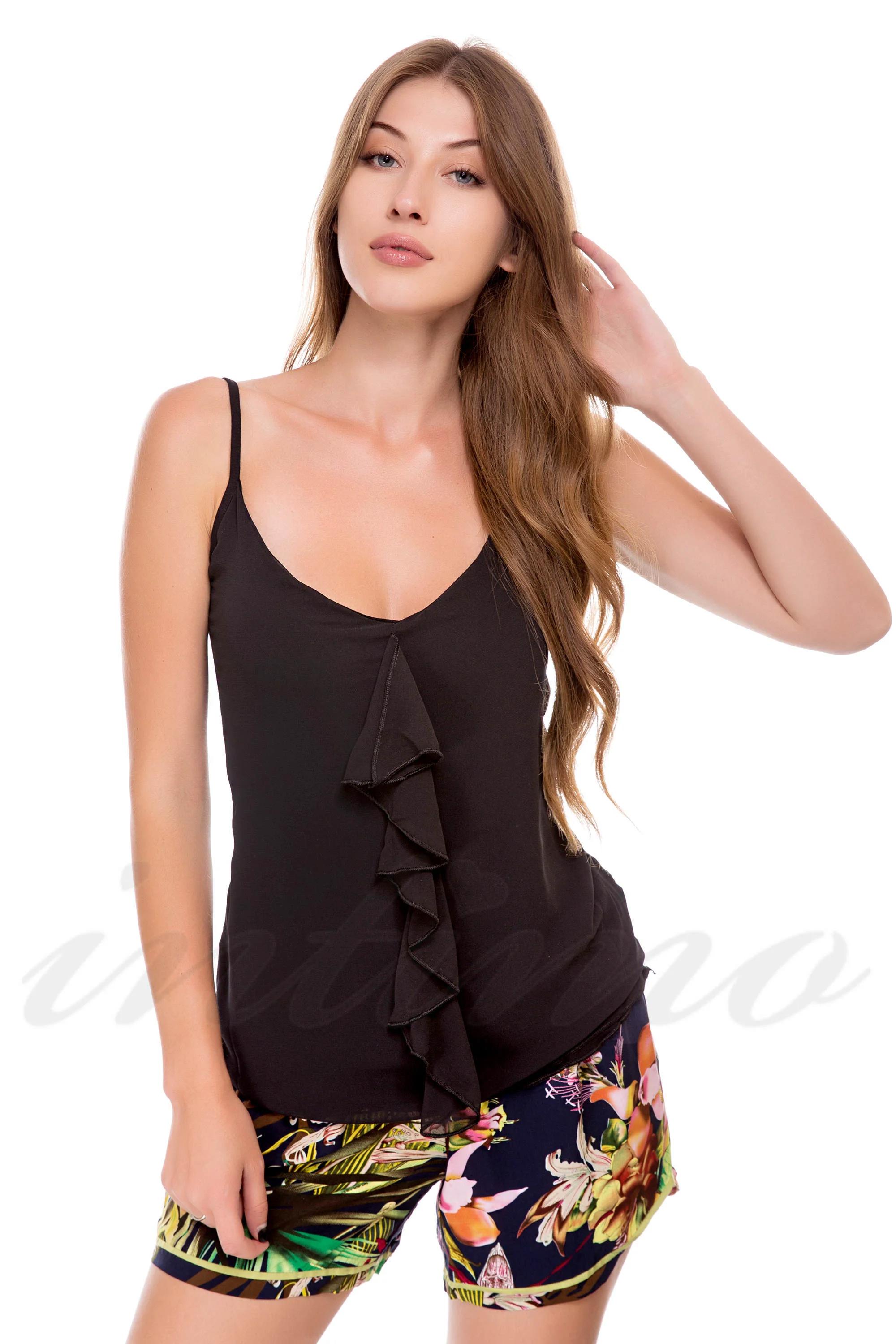 

Топ Jadea (53272) 42/44(S/M) прозорий колір чорний