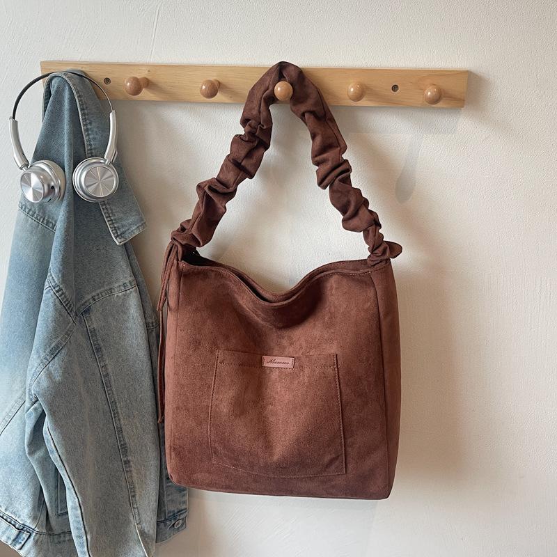 Casual Retro Bag Women's New Autumn and Winter Messenger Bag Commuter Large Capacity Shoulder Tote Bag