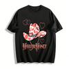 Howdy Honey Cow Print Cowboy Hat Graphic Casual Top Pure Cotton T-shirt