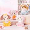 Mikko Characters Fluffy Baby Plush Toy, 4 Types, Approx. 20cm (Latte)
