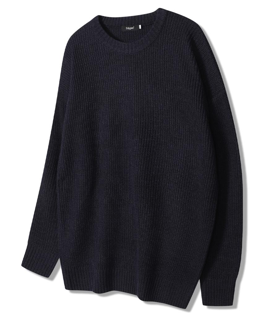 POLYGRAM Daily Hazzi Oversized Round Knit - 6 Colors