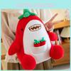 Chili Creative Pepper Shark Plush Doll Marine Animal Cushion Plushie Gift Toy