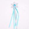 Princess Snowflake Crown and Wand Set for Children's Festival or Birthday