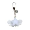 Elegant Angel Wing and Star Keychain Lightweight Key Ring Bag Charm for Fashionable Women Korean Style Accessories