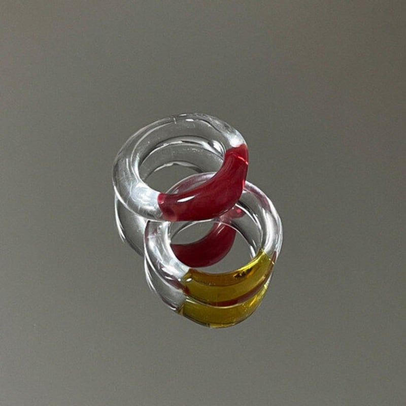 APIOH Trick Glass Ring