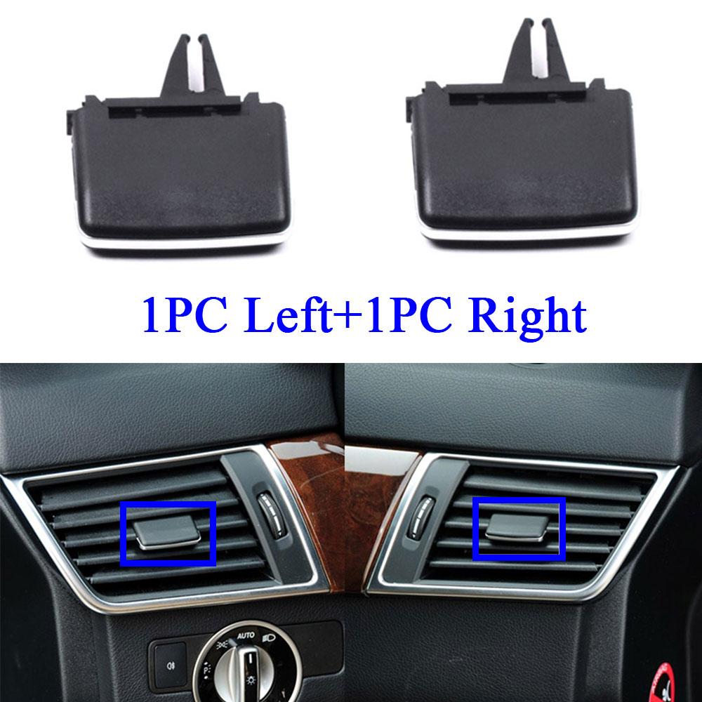 Car Front Left Right Air Vent Grille Cover Tab Clips Rear AC Vent Outlet Repair Kit For Mercedes Benz W166 W292 ML GL GLE