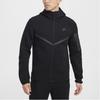 Nike Sportsklær Tech Fleece Windrunner Hettejakke Ensfarget Komfortabel Motejakke Herrejakke Svart HV0950-010