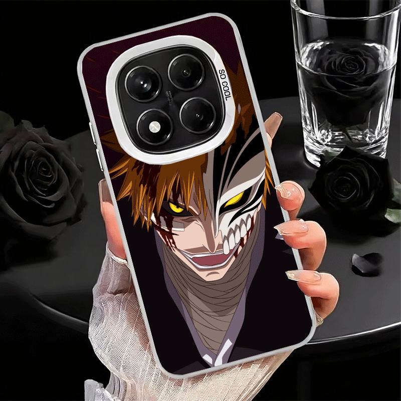 Bleach Kurosaki Ichigo Soft Phone Case for Xiaomi Redmi Note 13 14 15 Pro Plus 12S 12 11S 11 11T 10S 10 Shockproof Cover Back Sh