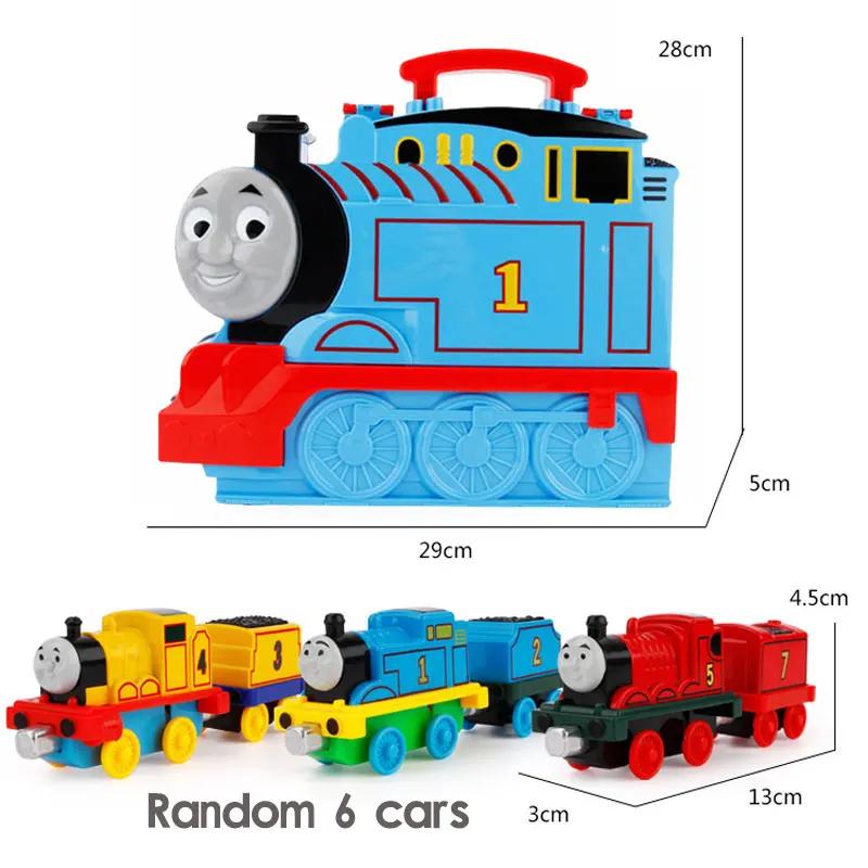 

Томас і Друзі Звукова та світлова орбітальна колія Скринька для зберігання Томаса Набір іграшок з металевими машинками дитячіІграшки Різдвяний подарунок