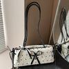 Niche Design Sense Underarm Commuter Bag Women's 2025 New Girl Style Fashion Handbag Bow Shoulder Bag