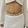 New Seashell Boho Waist Chain Starfish Beads Belly Chain Multilayer Pearl Bohemian Style Belt Women