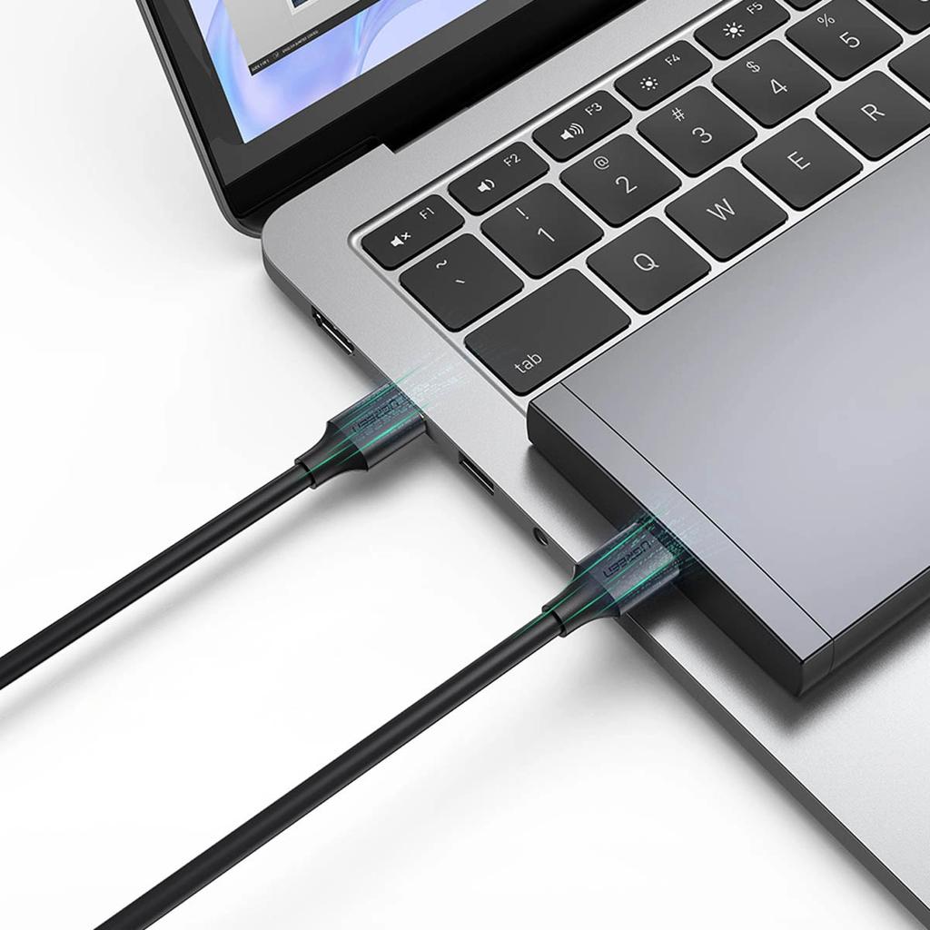 Ugreen Cable Usb-A - Usb-A Usb3.0 5Gb/S 0.5M Black (Us128)