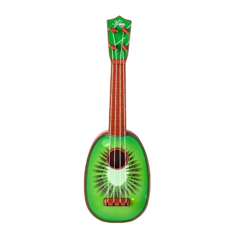 Beginner Friendly Children Ukulele Musical Instrument Toy for Early Music Education Fruit Theme Kids Ukulele Gift
