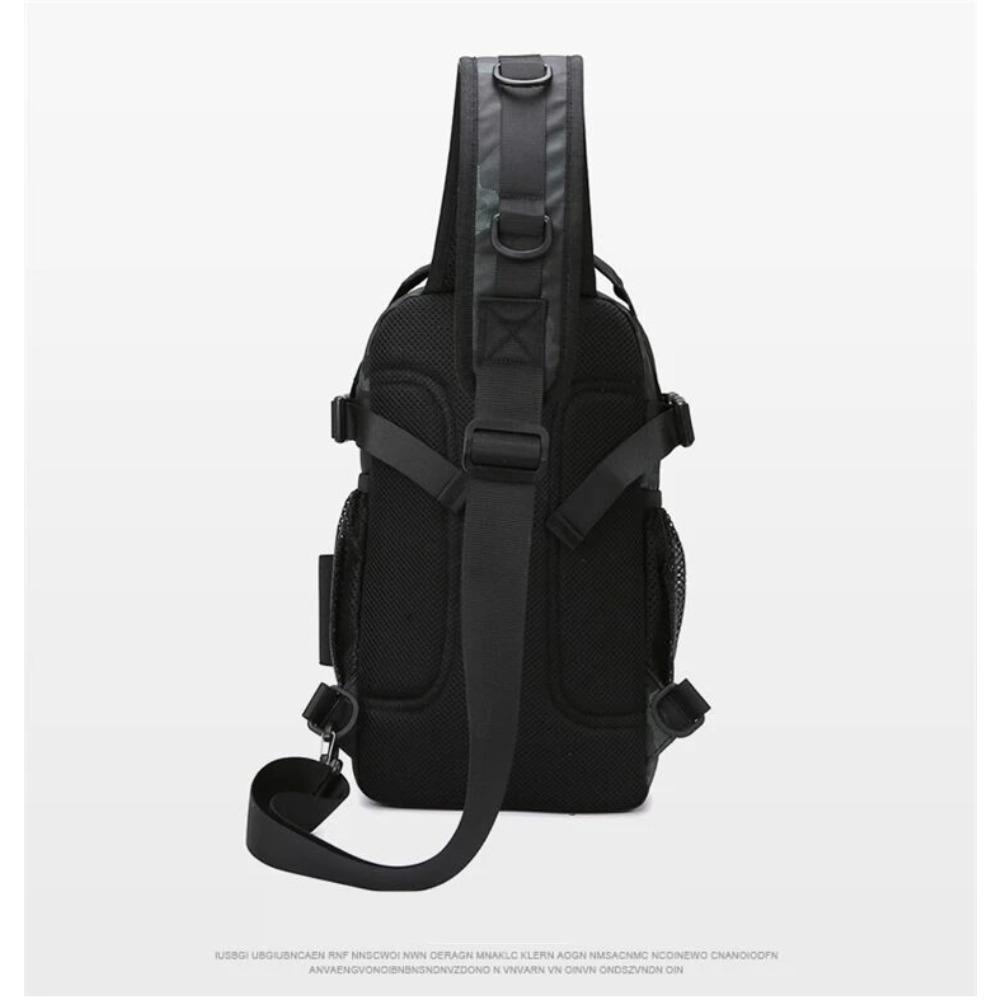Tactical FIshing Bag Backppack Chest Sling Outdoor FIshing Lure Rod Men Sports Handbags Shoulder Laser Molle Hunting Hiking Bags