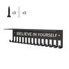 Medal Display Rack Metal Medal Hanger Holder Wall Mounted Large Capacity Award Holder For Race Soccer Basketball Sports Karate