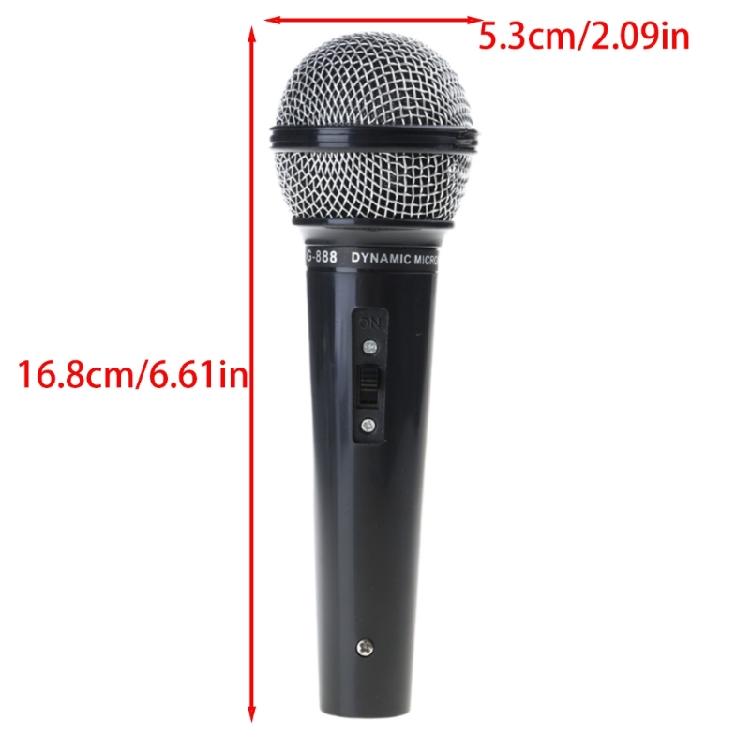 Microphone Kids Props Fake Play Pretend Costume Mic Plastic Karaoke Props Child