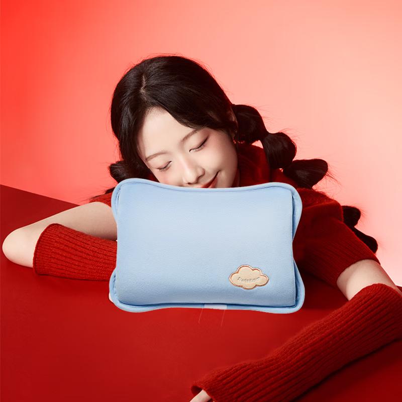 Rainbow Plush Electric Hand Warmer