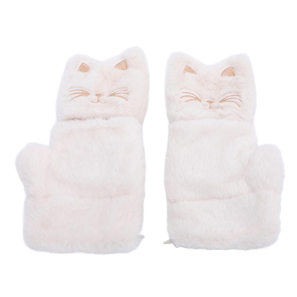 Rękawice elektrycznie podgrzewane dla mężczyzn i kobiet, ogrzewanie otaczające, rękawice bez palców, zimowy ogrzewacz do rąk, wbudowany