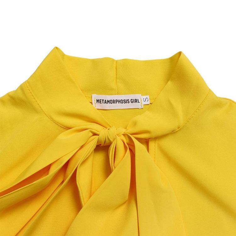 Plus Size Womens Dresses Spring Summer Casual Loose Ruffle Sleeve Tie Solid Color