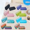 Colorful Push Pop It Bubbles Simple Dimple Stationary Bag Sensory Pencil Case For Stress Relief
