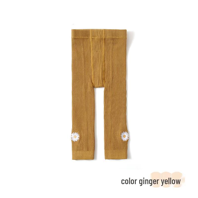 U.HEALTH Yellow Thin Baby Tights 6-12 Months (Length 40cm)