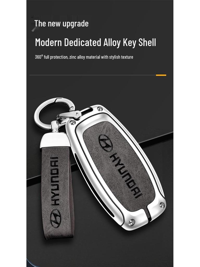 Originální kožené pouzdro na klíče Beijing Hyundai pro ix35, Elantra, Reina, Mistra, Verna, Lafesta, Tucson