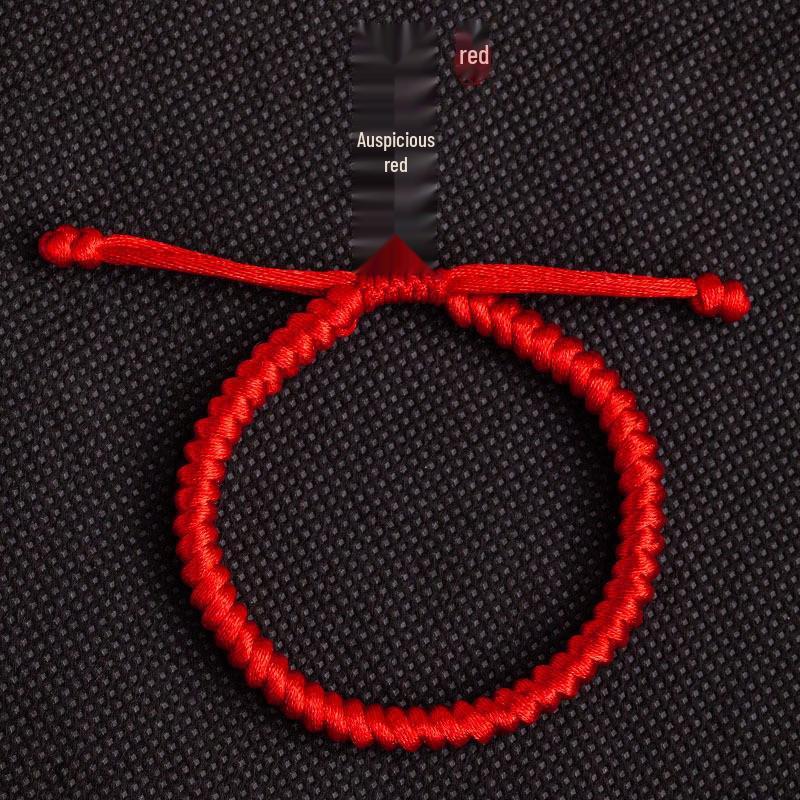 Xiao Zhan Double Diamond Knot Red Rope Couple Bracelet