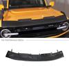 Black Leather Front Engine Bra Hood Cover Protector Guard For Ford Bronco 2021+