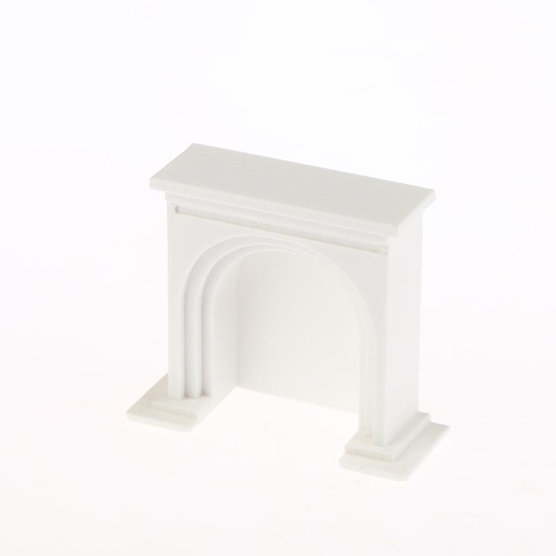 1/12 Dollhouse Mini Fireplace Model Dollhouse Christmas Scene Furniture Decoration Accessories Children Pretend Play Toys