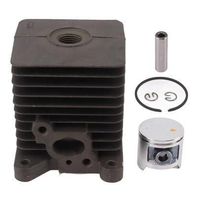 Zestaw Cylinder Tłok 33,5 mm Stop Aluminium Trymer Cylinder Tłok Zamiennik dla Homelite