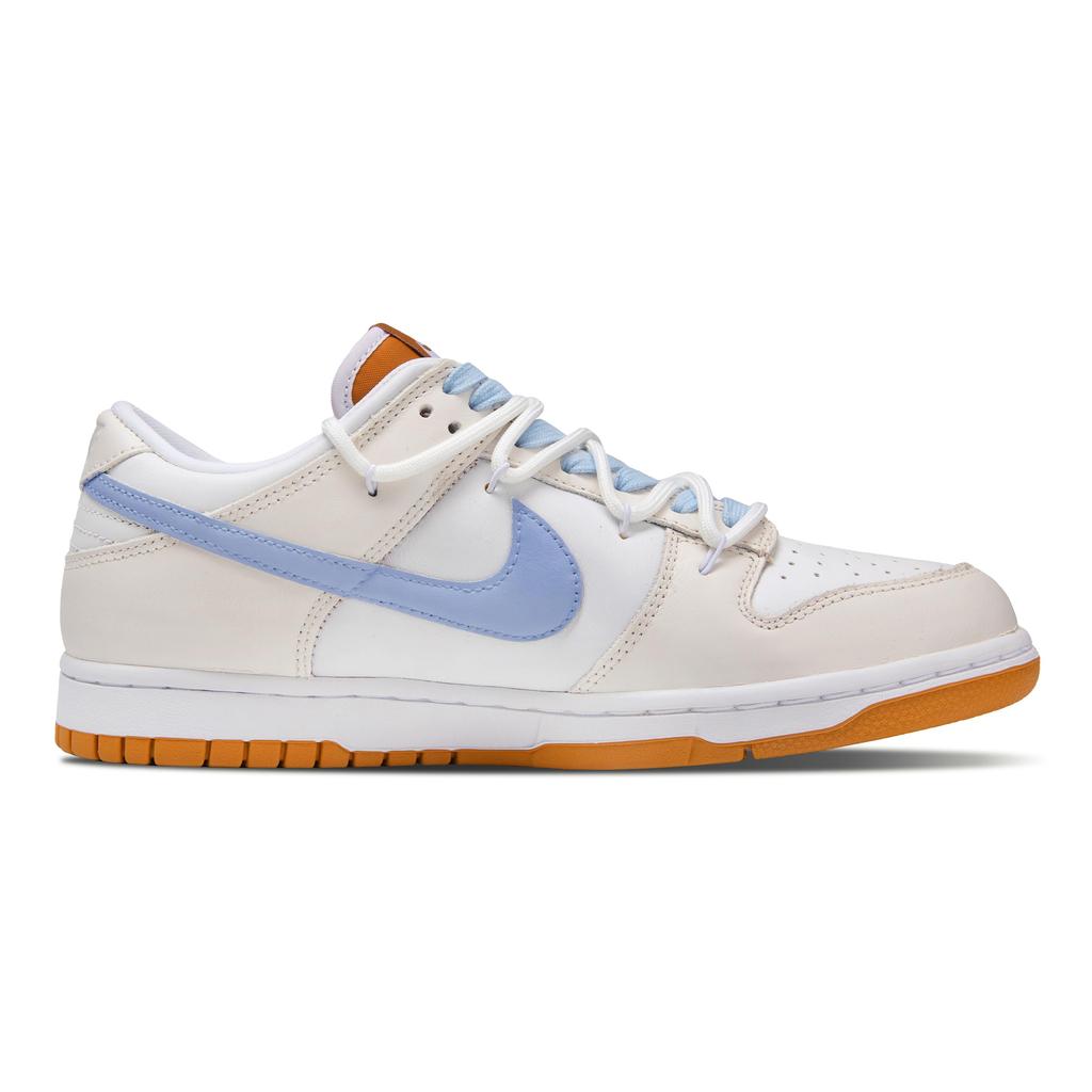 Nike Dunk Pale Blue Abrasion Resistant Low top Skateboard Shoes Unisex Beige White Blue FQ6965-700(Team864-)