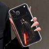 Luxury Stars Wars Phone Case For iPhone 17 16e 16 15 14 13 12 11 Mini Air Pro Max X XR XSMax 8 Plus Transparent Soft Back Cover