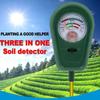 Plastic Ground Measurement with Metal Component Handheld Land Evaluation Instrument Simple To Operate for Plant Care