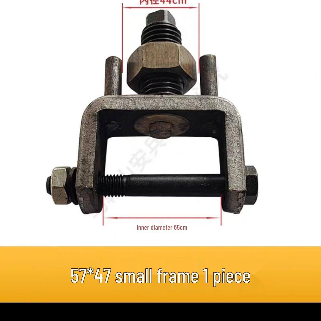 Rebar U-Shaped Cast Iron Wheel Clip Assembly Bracket for Straightening
