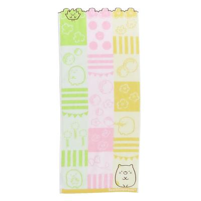 Marushin Sumikkogurashi Chambre Cat Face Antibacterial and 6575032500 Towel, Cotton, Deodorizing,