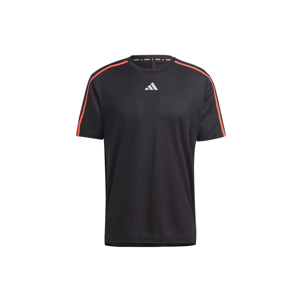 Adidas Workout Base Tee Quick-Dry Fitness Round Neck Short Sleeve T-Shirt Men Tops Black IB7896