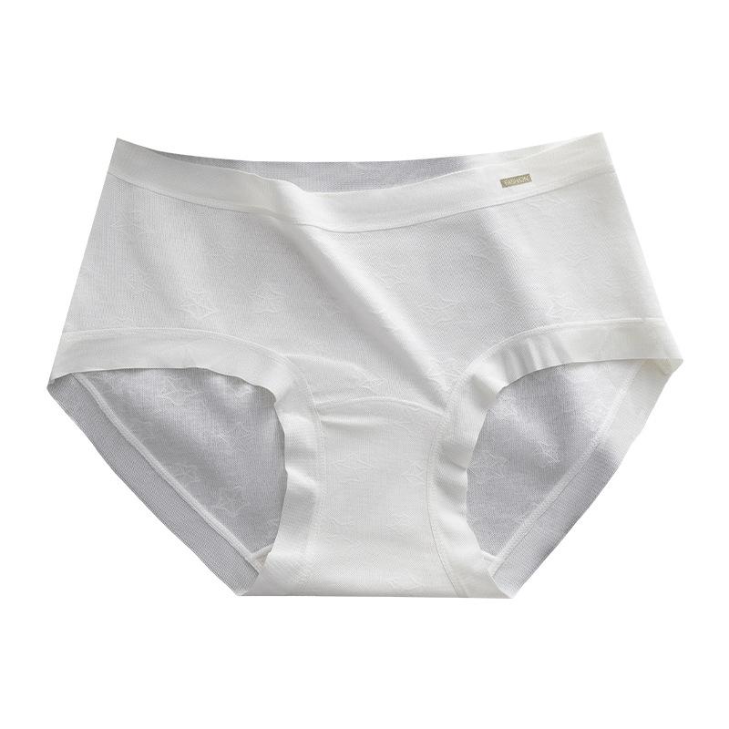 Women's Summer Lace Non Trace 10A Antibacterial Extended Crotch Panties