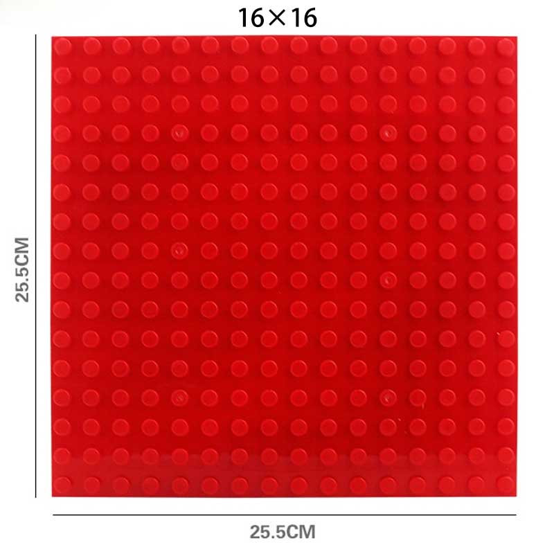 12×12 16×16 Noppen Grundplatten Bausteine Boden Große Steine Grundplatte Kinder DIY Steinplatten Kinderspielzeug Kinderspielzeug Geschenk