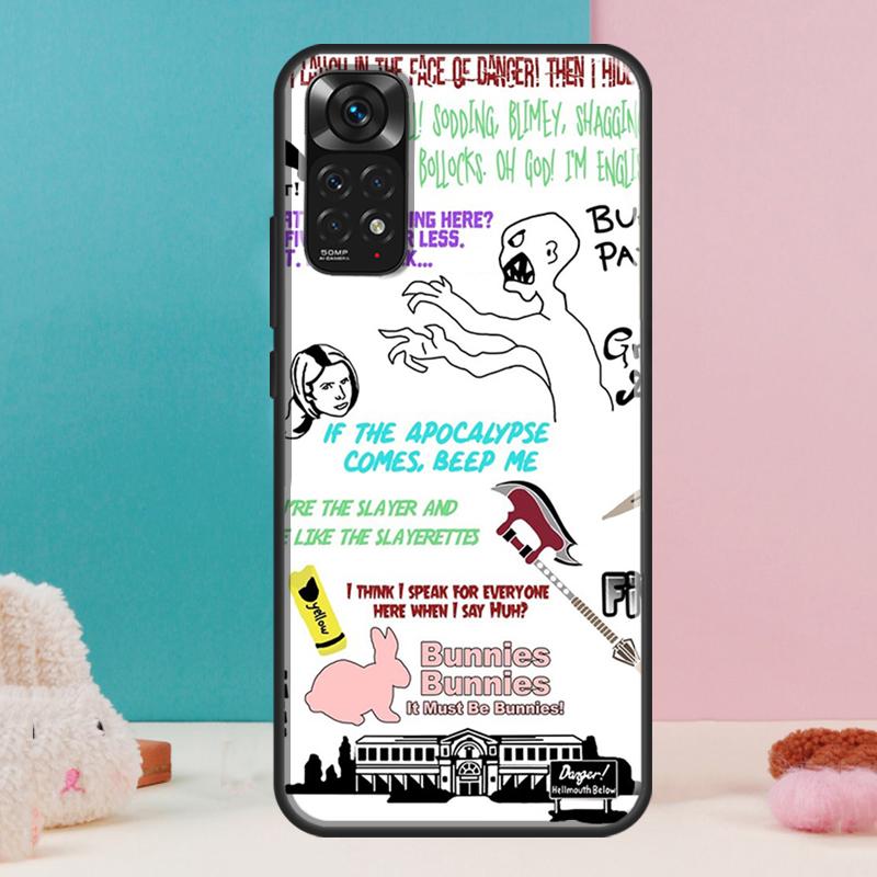 Buffy The Vampire Slayer Case For Xiaomi Redmi Note 14 13 Pro 12 11 9 10 9S 10S 11S 12S Redmi 14C 13C 10C 12C Cover