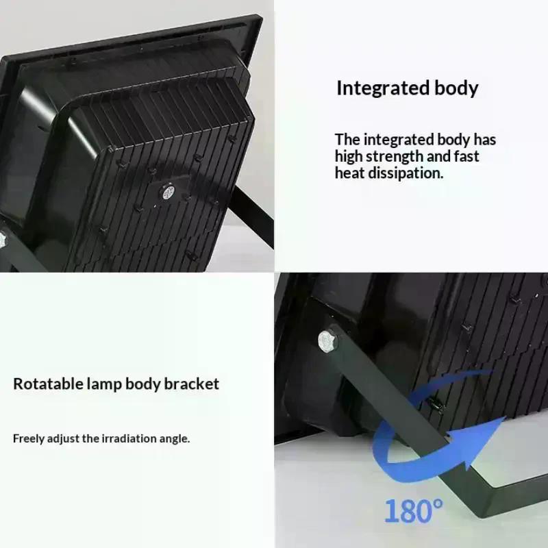 50W/100W Solar Flood Lights With Remote Control Outdoor IP65 Waterproof Solar Powered Spotlight Solar Reflector Wall Lamp