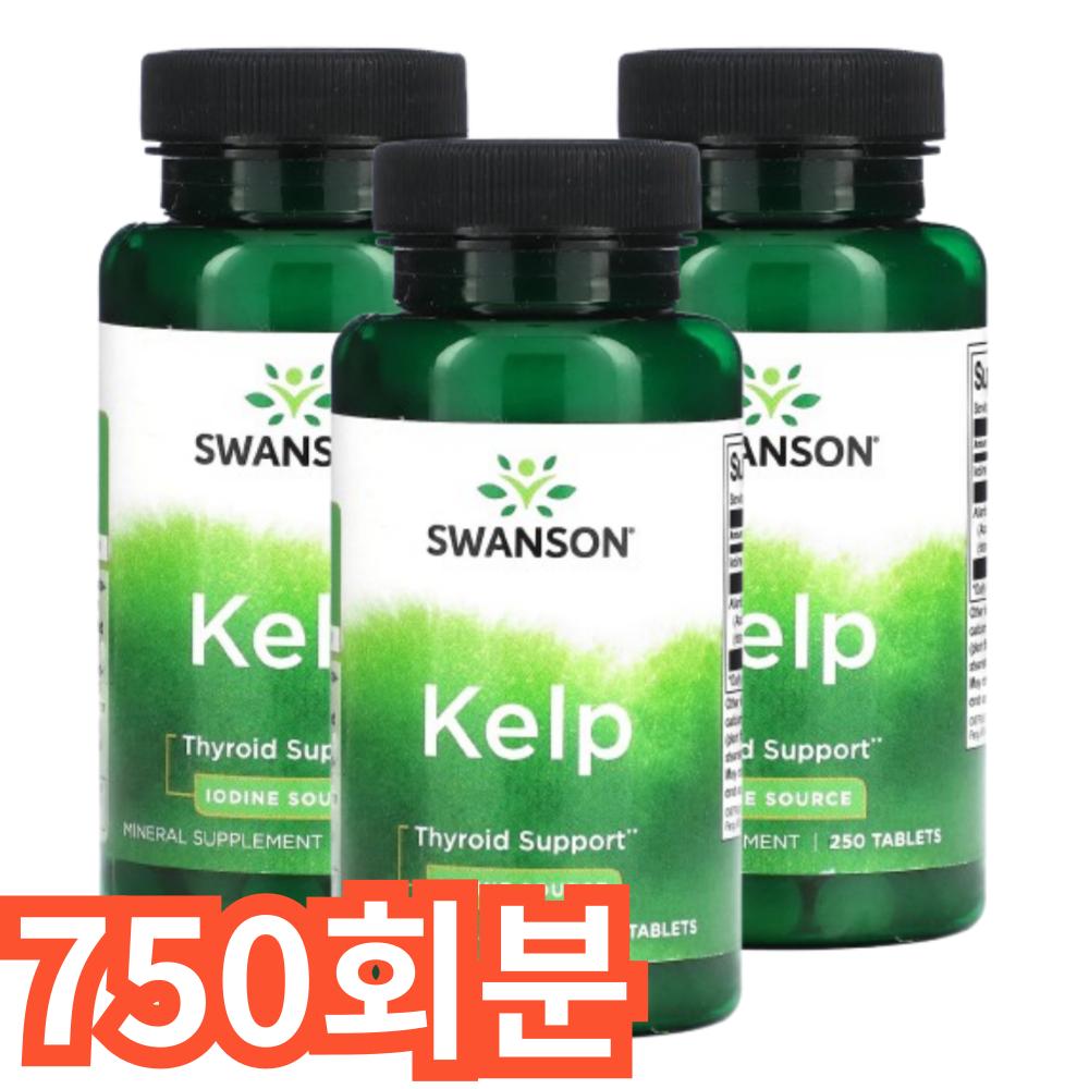 Swanson Kelp Tablets 750 Doses 1 pcs